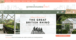 Desktop Screenshot of greenhousesdirect.co.uk